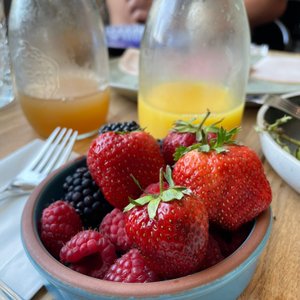 Morgenmad frokost og Aftensmad. Især frokost og aftensmad er forrygende og helt fantastisk velsmagende