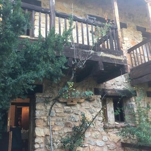 Vista  de la casa