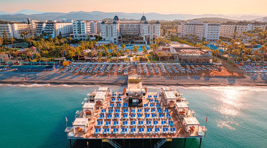Kirman Sidera Pier with Wave Bar and Pavillions