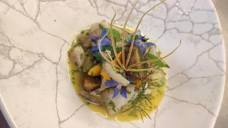 Ceviche seabass