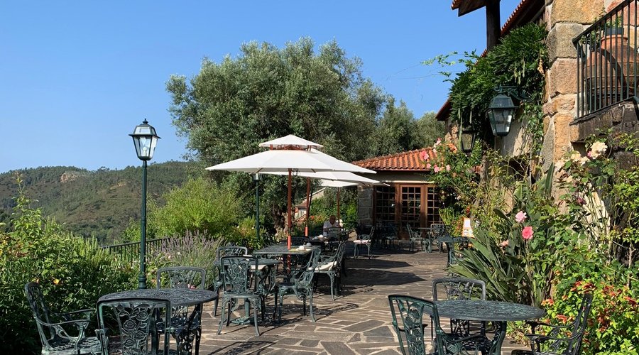 The terrace