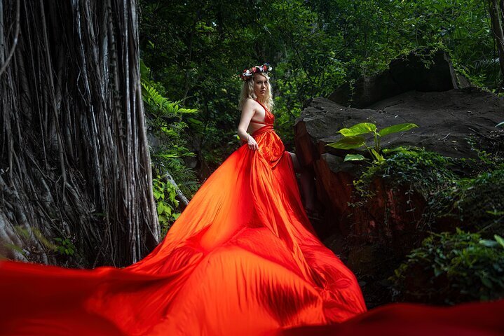 2024 Private Flying Dress Photoshoot With A View - Oahu