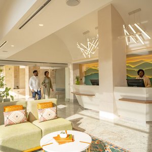 Step into elegance and let our captivating hotel lobby enchant your senses
