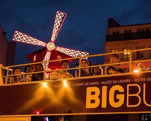 paris blue bus tour