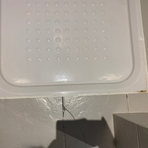 De badkamer van kamer 11…
