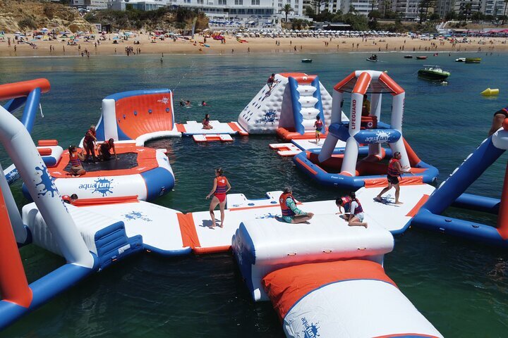 Inflatable water deals park for adults