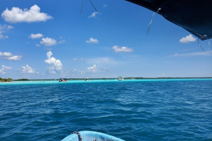 2024 Journey to Bacalar Pontoon by Boat Ride with Lunch From Cancun ...