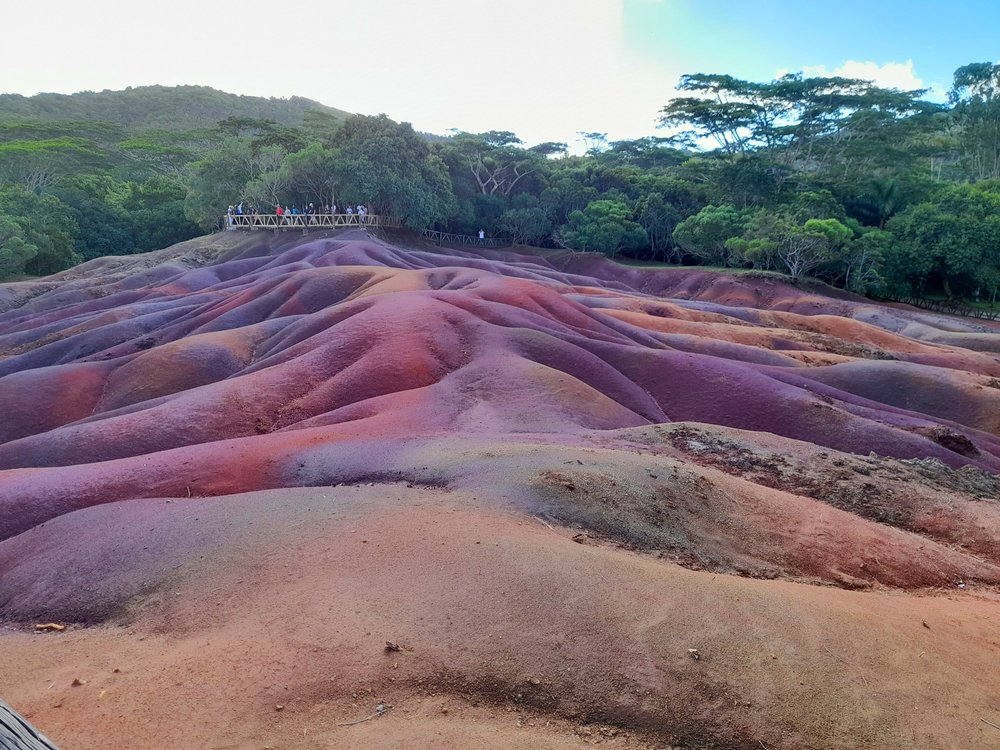 Visit the Chamarel 7-coloured earth, Places to visit in Mauritius in March 