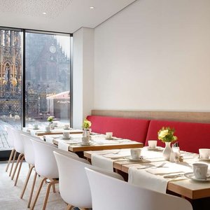 breakfast restaurant Sorat Hotel Saxx Nuremberg
