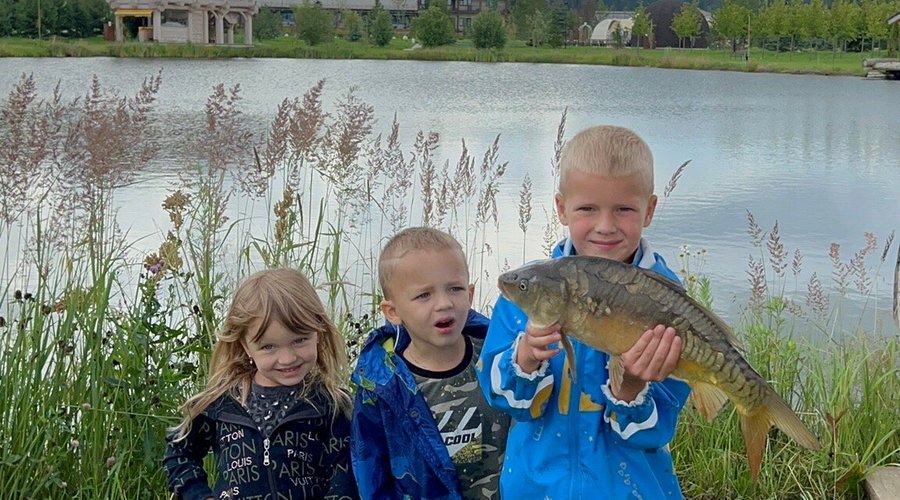 fishing with dad and grandpa