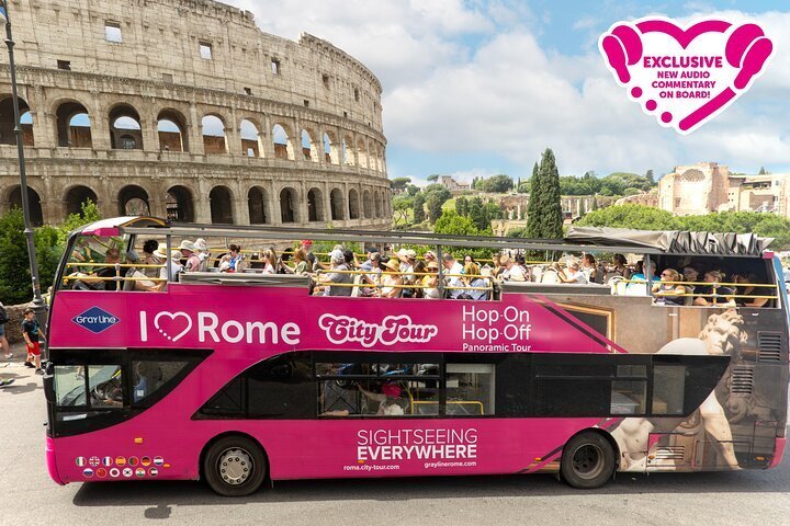 2024 (Rome) I Love Rome Hop on Hop off Open Bus Tour