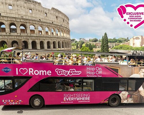 open bus tour rome