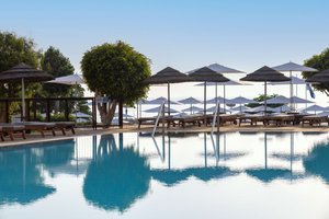 Pool och strand
