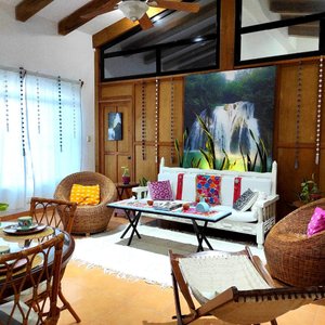 esta es la salita común de una de nuestras suites. La Suite Ka. :)