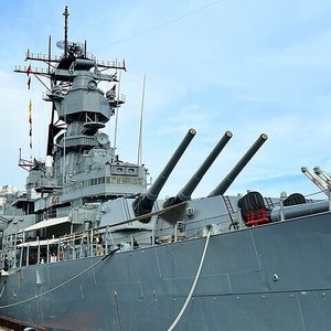 Victory the Dog  Battleship USS IOWA Museum Los Angeles