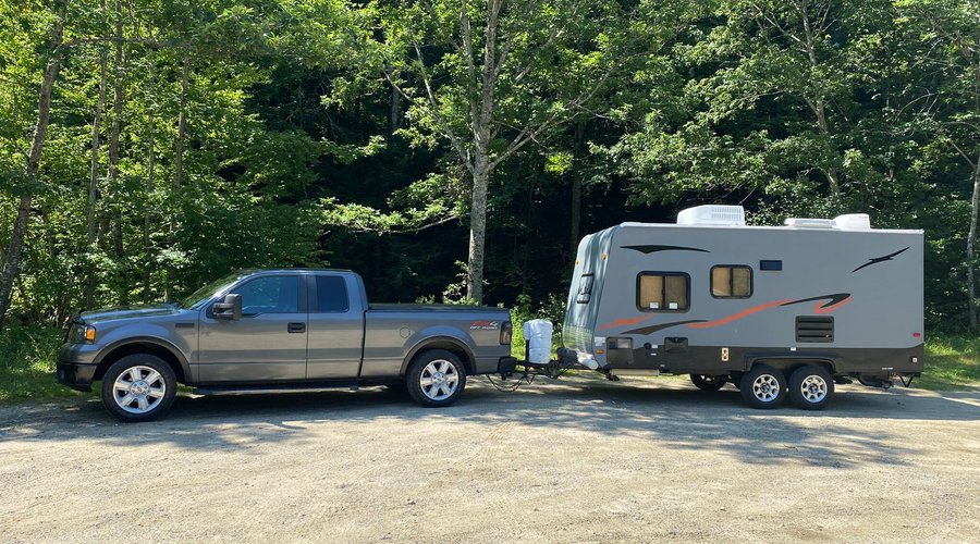 Most of the pictures they were in the campground now the ones on the river that was about half an hour from the campground I believe it was over Route 9