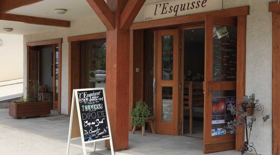 L'Esquisse - Atelier Galerie au Grand Bornand.