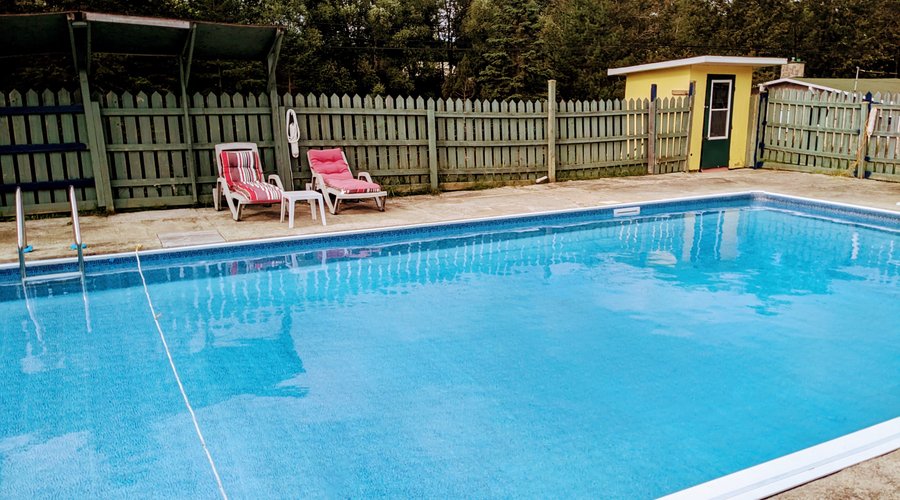 Pool time. Nice after a long drive 