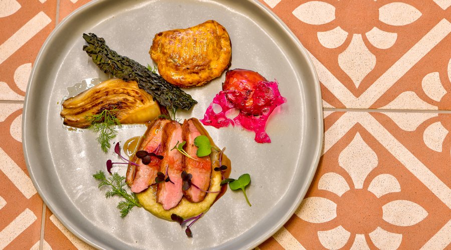 Pan Roasted Duck at Pepperberry Restaurant
