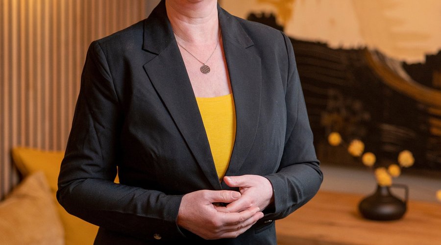 ihre Gastgeberin Michaela Fiegel