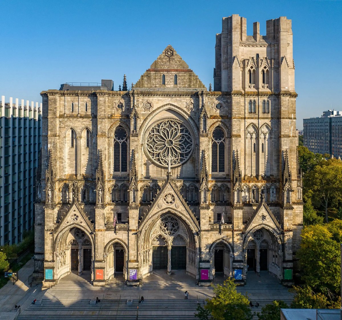 Happy Pride! The Cathedral of St. John the Divine in New York City :  r/Christianity