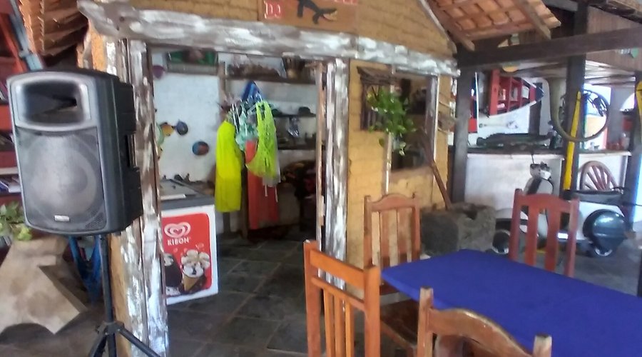 Boutique dentro da Peixaria
