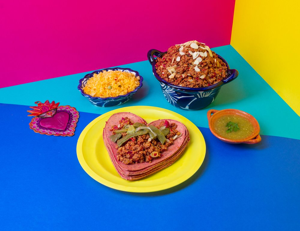 TACO CORAZÒN DE LONGANIZA ALMENDRADA CASERA