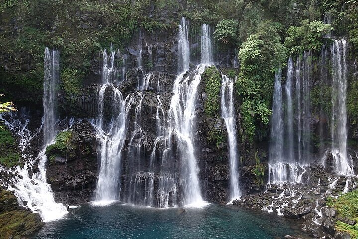 La Reunion Le Souffleur Near Saintleu On The Wild Rocky Coast Of