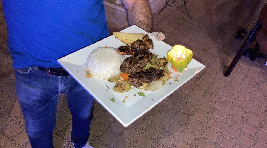 Fresh cooked food