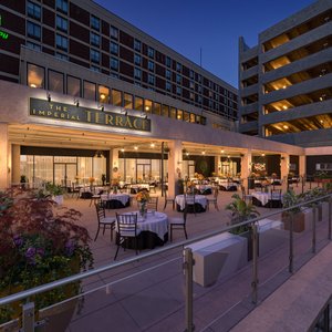 The Imperial Terrace at the Holiday Inn Lancaster