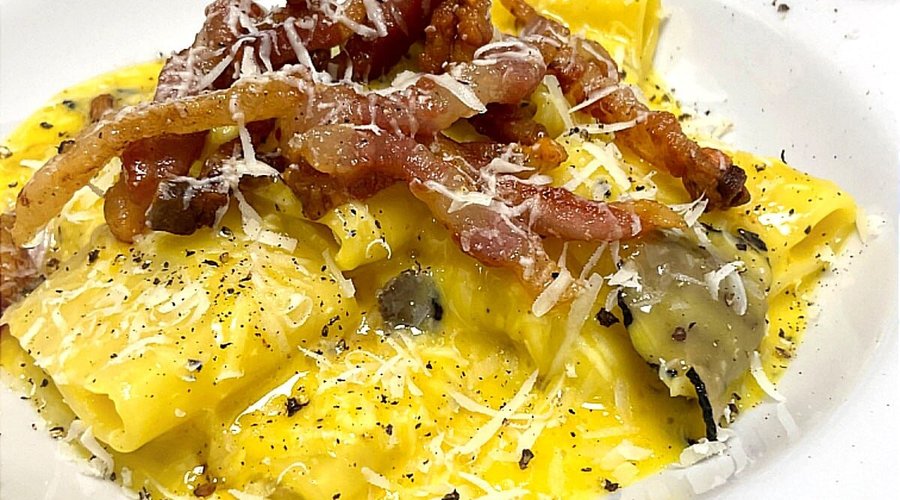 Carbonara al tartufo 