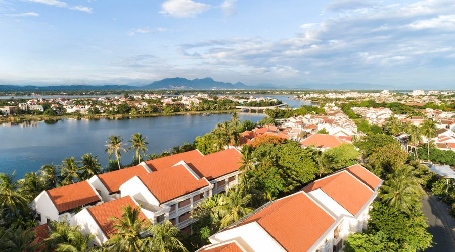 Anantara Hoi An Resort birds eye views 
