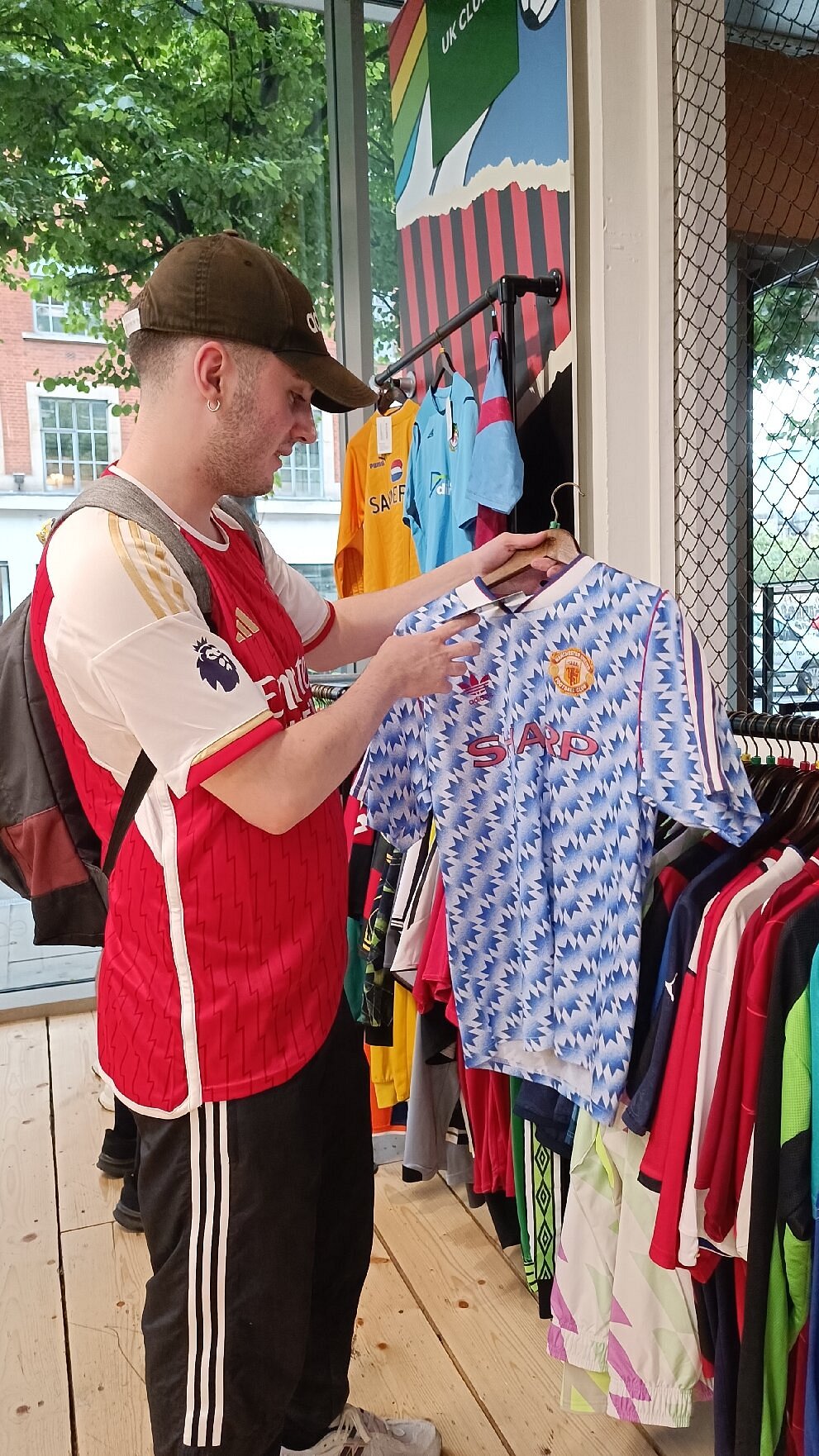 The London retro football shirt store where rare kits sell for £400 -  MyLondon