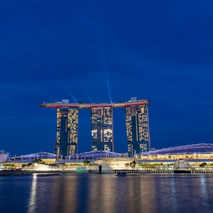 Marina Bay Sands Night View