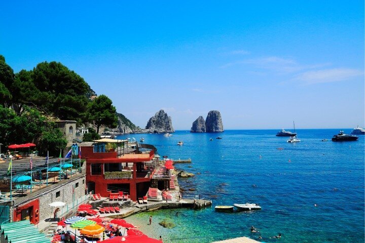 2024 Naples Airport to Capri Island Private Transfer