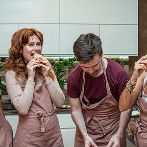 Team cooking! - Picture of Polish Your Cooking, Krakow - Tripadvisor