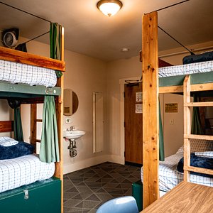 Dorm Room with Queen Bunk Beds