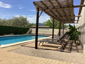 Piscine et plage