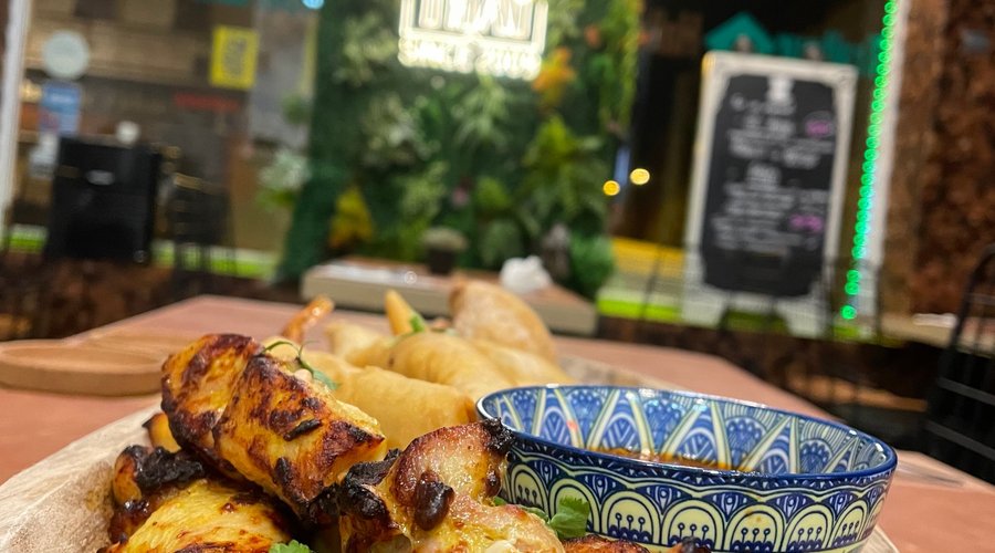 Brochette satay 