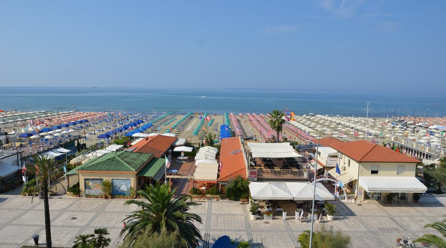 Vista dalle camere