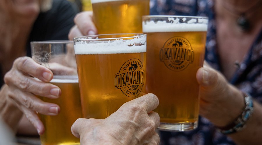 Cheers to great beers at Okavango Craft Brewery!