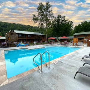 Our new pool! Completed in June 2023.