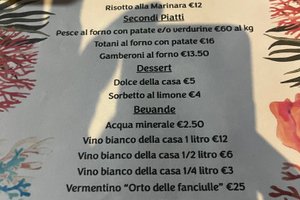 Speisekarte
