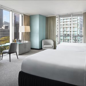 Two Queen Beds in Mega Bedroom with city views