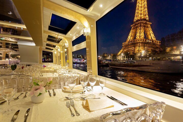 2024 Prestige Dinner Cruise departing from the Eiffel Tower