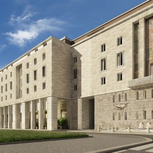 Bulgari Hotel Rome Piazza Façade