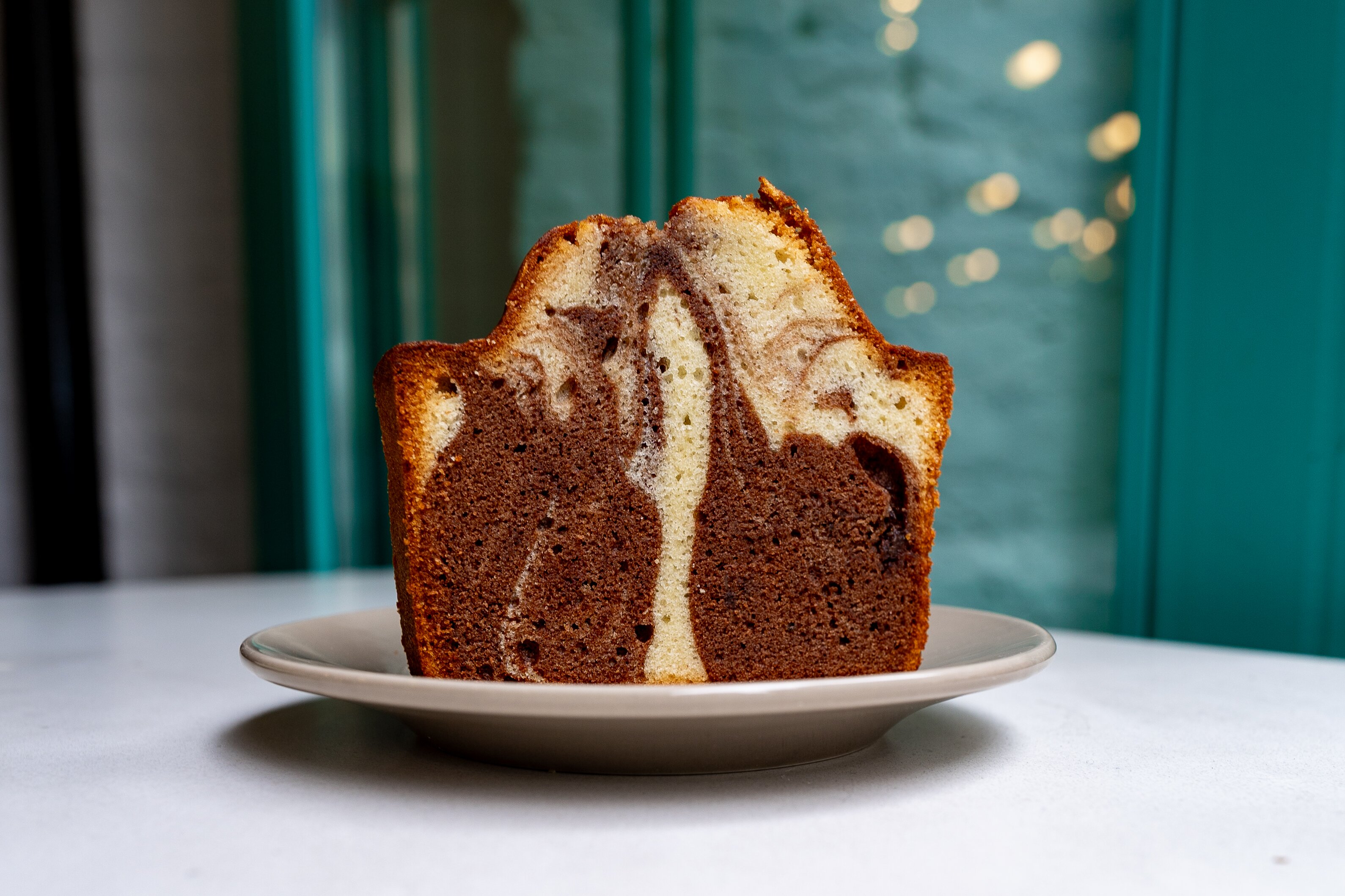 marble pound cake