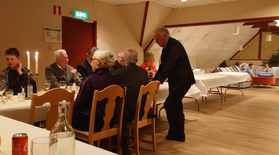 Det här är från min 70 års fest i mars