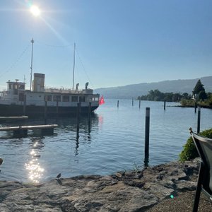Hotel Bad Horn in Horn, image may contain: Waterfront, Plant, Housing, Condo