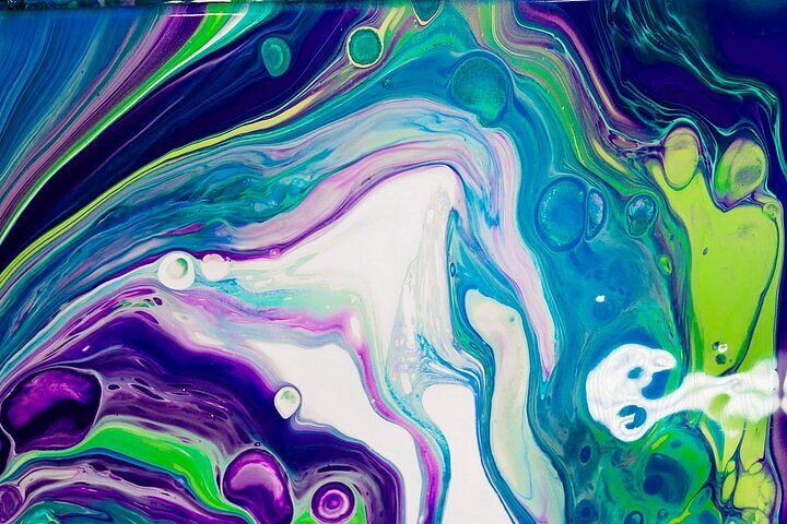 Abstract Marble Paint IIII